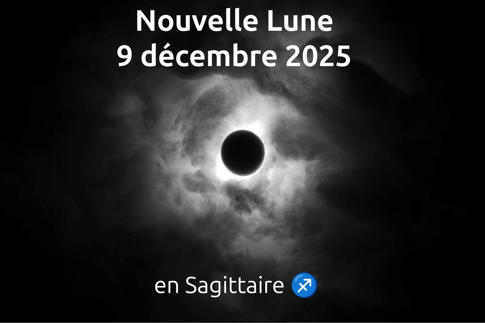 Nouvelle Lune du  9 decembre 2026